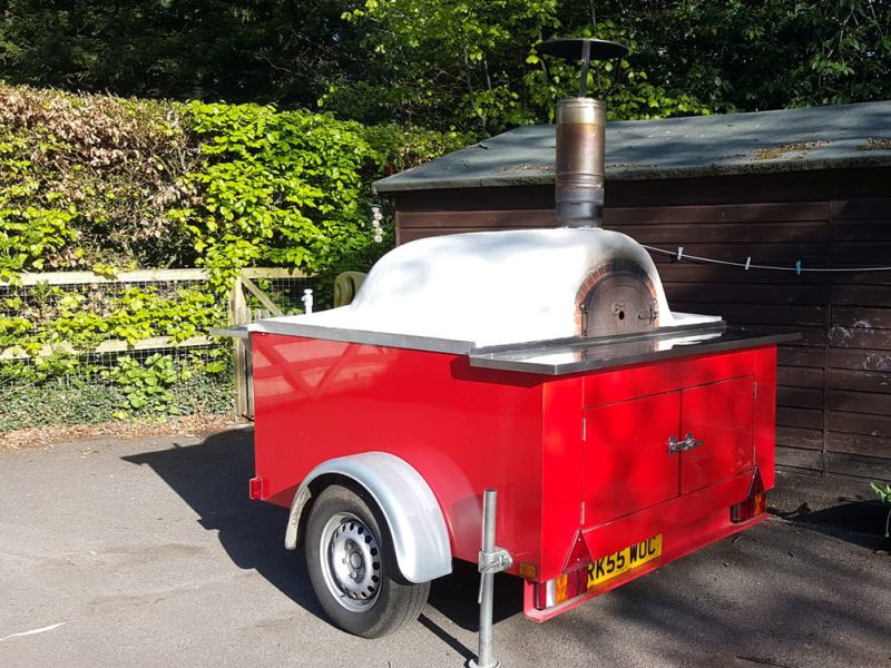 mobile pizza oven