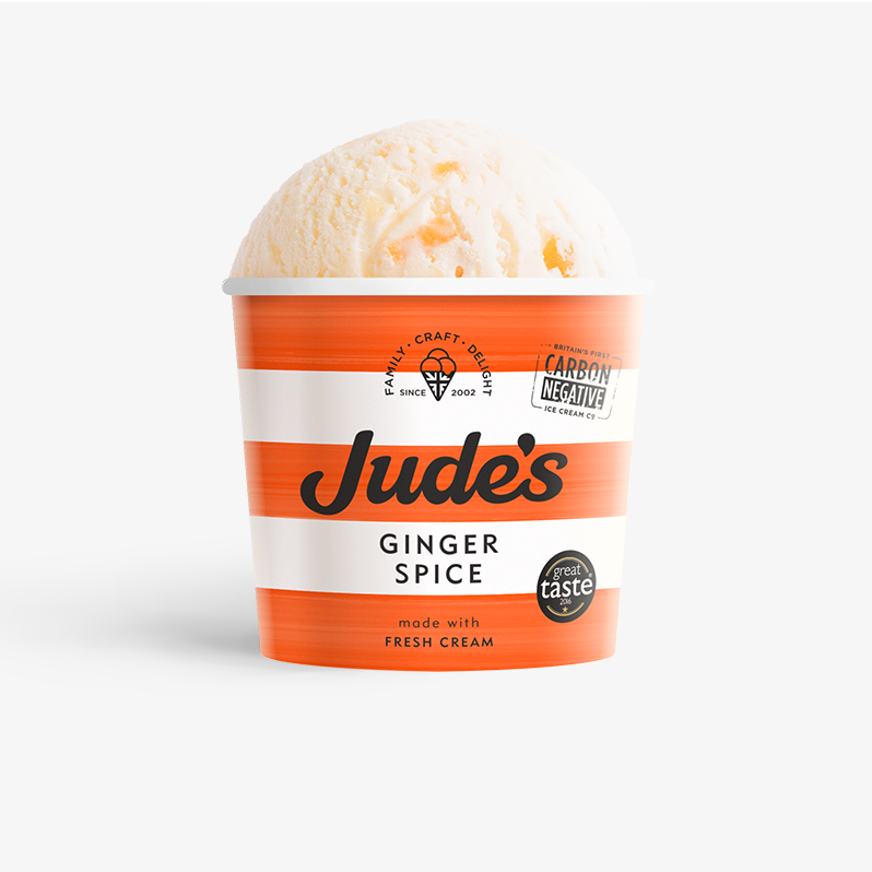 Judes Ginger Spice Ice cream