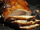 slices of cooked pork