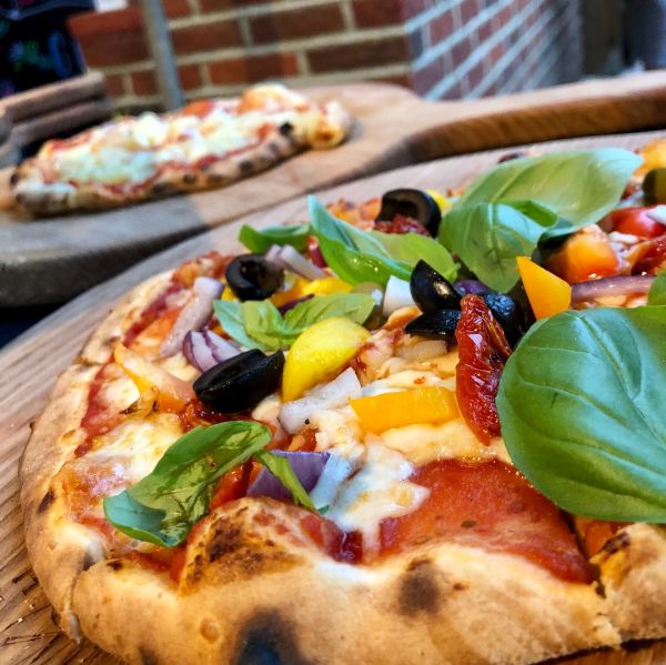 wood fired pizza