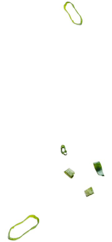 chopped vegetables