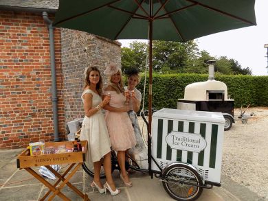 wedding ice cream trike hire