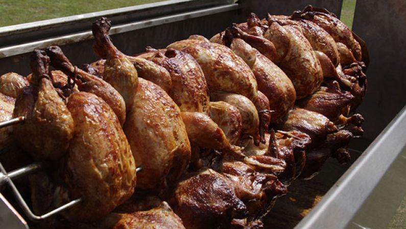 DIY Chicken Roast Machine Hire